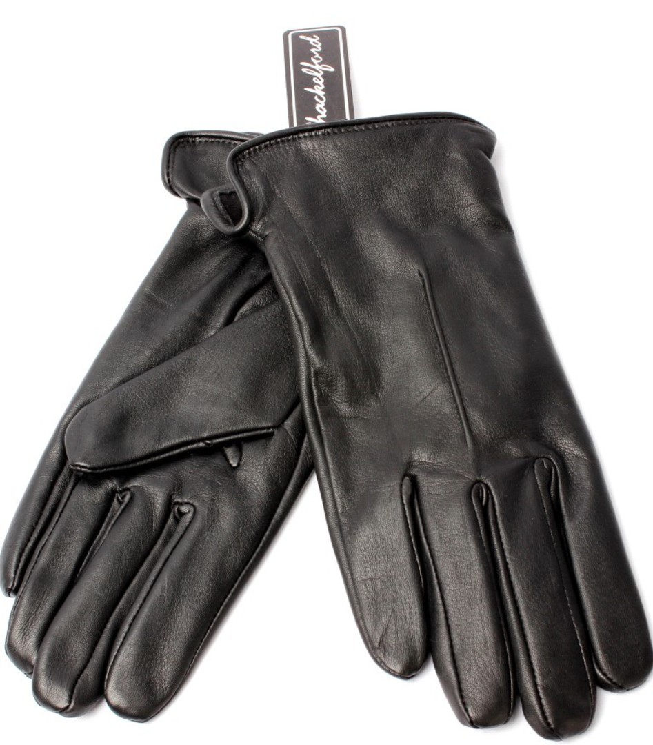 Ladies leather single point glove black Style:S/LL3292 image 0